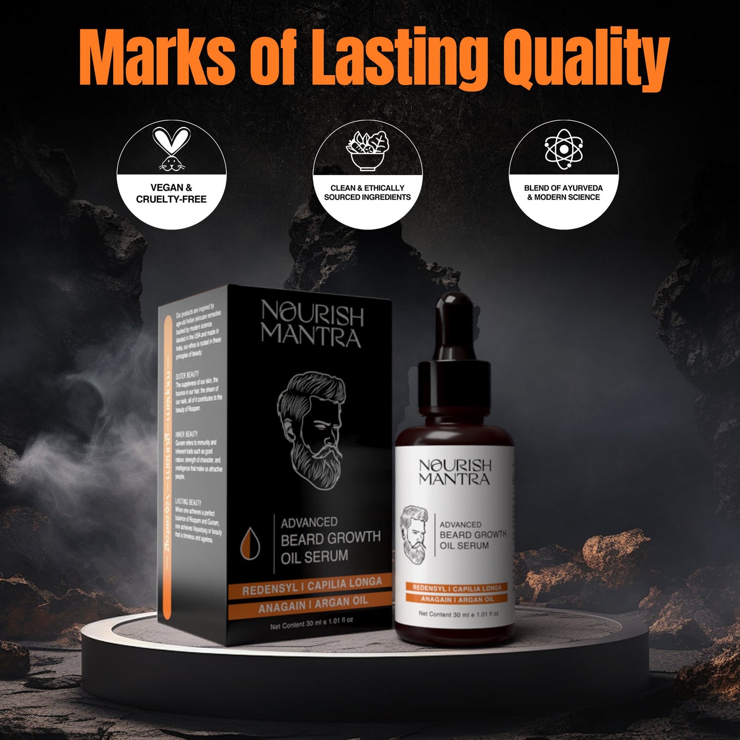Advanced Beard Oil Serum (Buy 1 Get 1 Free)