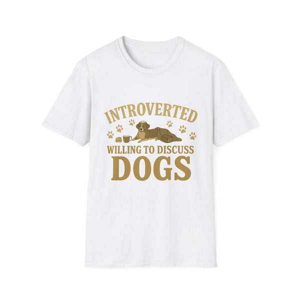 Introverted Dog Lovers Tee